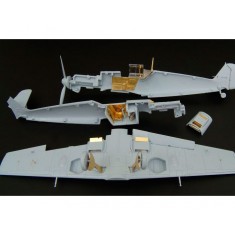 1/72 Bf 109E-4 PE parts for Airfix kit