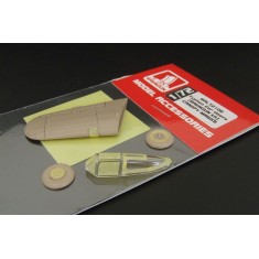1/72 Typhon Car Doors Canopy Masks for Brengun kit