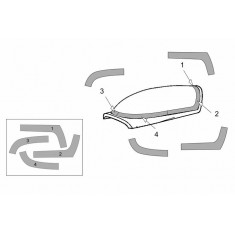 1/72 Extra Ea-300L-330Lc Canopy Masks for Brengun kit