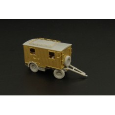 1/144 AH-472 Luftwaffe Trailer resin, PE Construction kit