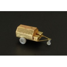 1/144 US Airfield Utility Cart (2pcs) resin, PE Construction kit