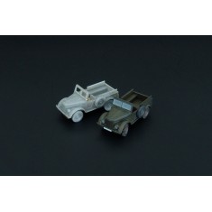 1/144 Gaz-69 Resin Kit of Soviet Light Truck
