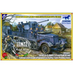 1/35 SdKfz.6/2 (BN9b) 3.7cm FlaK 36 Half-track (Early/Late Production)
