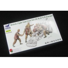 1/35 British 25prd Gun Crew Set (WWII N.W.Europe) (6 figures)