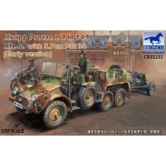 1/35 German Krupp Protze KFZ.69 w/3.7cm Pak 36 (early) Bronco CB35133
