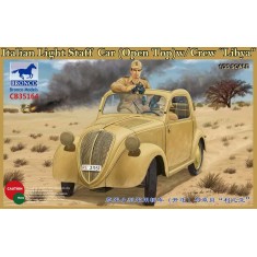 1/35 Italian Light Staff Car (Open Top) with Crew "Libya"