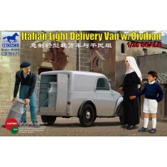 1/35 WWII Italian Light Delivery Van with Civilian