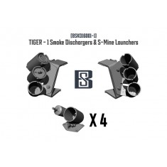 1/16 TIGER-I Smoke Dischargers and S-Mine Launchers 