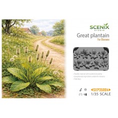 1/35 Great Plantain for Diorama (8pcs)