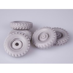 1/35 Land Rover 7.50x16 Deestone Wheels for Italeri / Revell kits