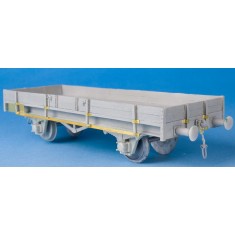 1/48 German Low Sides Rail Car (Complete Resin kit)