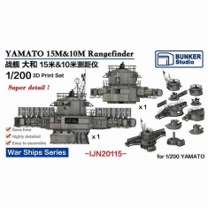 1/200 YAMATO 15Mand10M Rangefinder Set