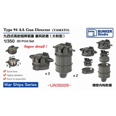 1/350 IJN YAMATO Type94 AA Gun Director for Tamiya 78025