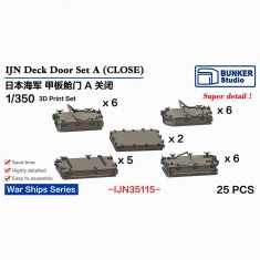1/350 IJN Deck Door Set A Close 