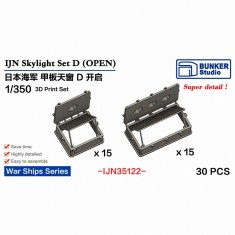 1/350 IJN Skylight Set D Open 