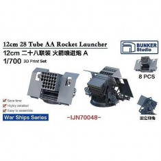 1/700 12cm 28 Tube AA Rocket Launcher A