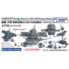 1/700 YAMATO Tower Bridge & 15M&10M Rangefinder 1944/45