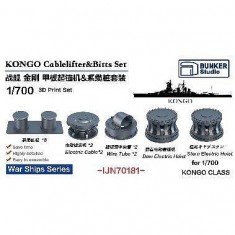 1/700 IJN KONGO Cablelifter and Bitts Set