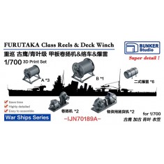1/700 IJN Furutaka Class Reels and Deck Winch 