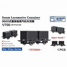 1/700 Steam Locomotive Container for War Ships