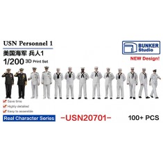 1/200 USN Personnel #1 (100pcs)