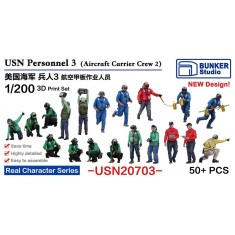 1/200 USN Personnel #3 (50pcs)