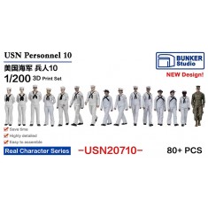 1/200 USN Personnel #10 (80pcs)
