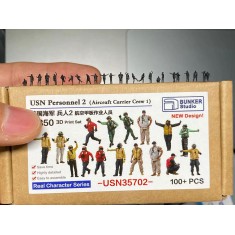 1/350 USN Personnel #2 (100pcs)