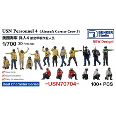 1/700 USN Personnel #4 (100pcs)