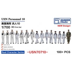 1/700 USN Personnel #10 (100pcs)