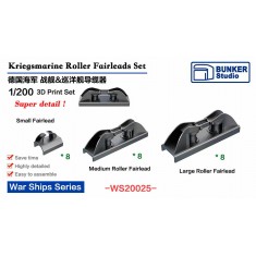 1/200 DKM Roller Fairleads Set