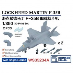 1/350 USN LOCKHEED MARTIN F-35B (2pcs with decals)