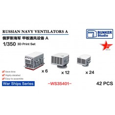 1/350 Russian Navy Ventilators Set A