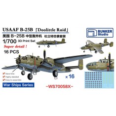 1/700 USAAF B25-B Doolittle Raid (16pcs)