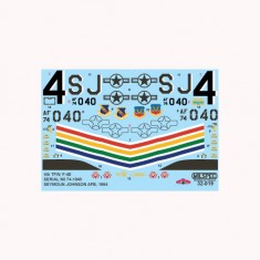 Decals for 1/32 McDonnell Douglas F-4E Phantom II 4th TFW, Seymour Johnson AFB 1984