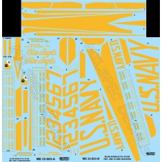 Decals for 1/32 US Navy Blue Angels F/A-18A/B/C/D