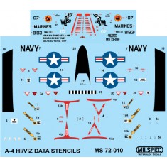 Decals for 1/72 VMA-311 Tomcats, A-4M, 1977