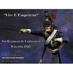 200mm 1/9 French Cuirassier Battle of Waterloo (bust)