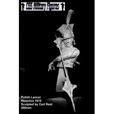 200mm 1/9 French Polish Lancer Battle of Waterloo (bust)