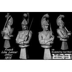 200mm 1/9 Officer Line Lancers Battle of Waterloo (bust)