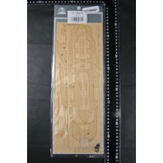 1/350 HMS Hood Wooden Deck w/Metal Chain for Trumpeter kits #05302