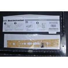 1/350 Russian Tsesarevich Battleship 1904 Wooden Deck w/Metal Chain for Trumpeter kits #05338 