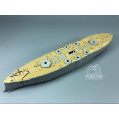 1/350 HMS Agamenon Wooden Deck w/Metal Chain for HobbyBoss kits #HB86509