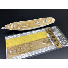 1/350 Goruhi Fock Sailing Ship Wooden Deck for Aoshima kit #04428