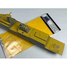 1/350 Type 054A Frigate Masking, Metal Main Gun Barrel for Trumpeter 04543