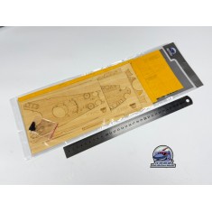 1/350 USS Ohio Battleship Wooden Deck and Masking for Trumpeter 05373