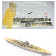 1/350 Grosser Kurfurst H42 Super Battleship (Static RC compatibility)