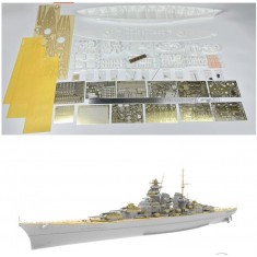 1/350 Preussen H42 Super Battleship (Static RC compatibility)