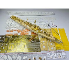 1/350 USS Buffalo CA-B Cruiser Deluxe Model Kit
