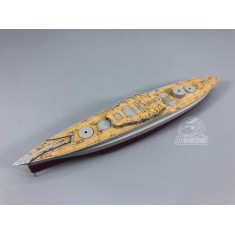 1/700 USS Maryland BB-46 Battleship 1946 Wooden Deck w/Metal Chain for Trumpeter kits #05769